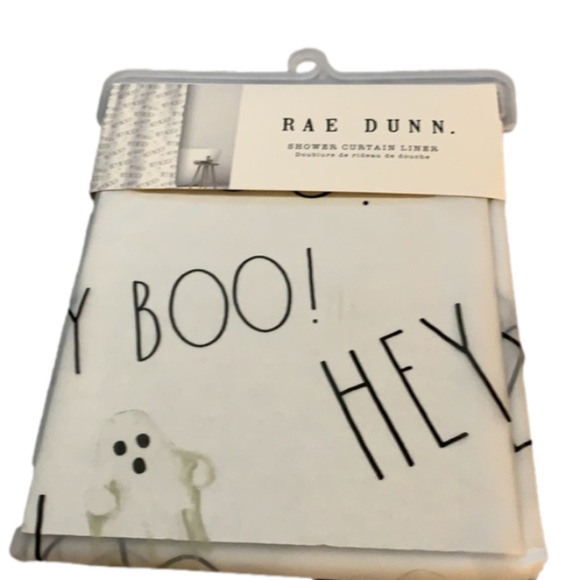 Rae Dunn Holiday Rae Dunn Halloween Shower Curtain Liner Nwt Poshmark